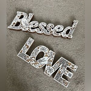 Blessed & Love Decorative Home Decor